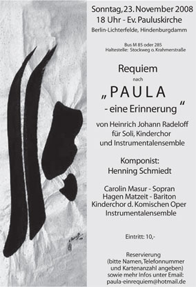 Paula - Henning Schmiedt